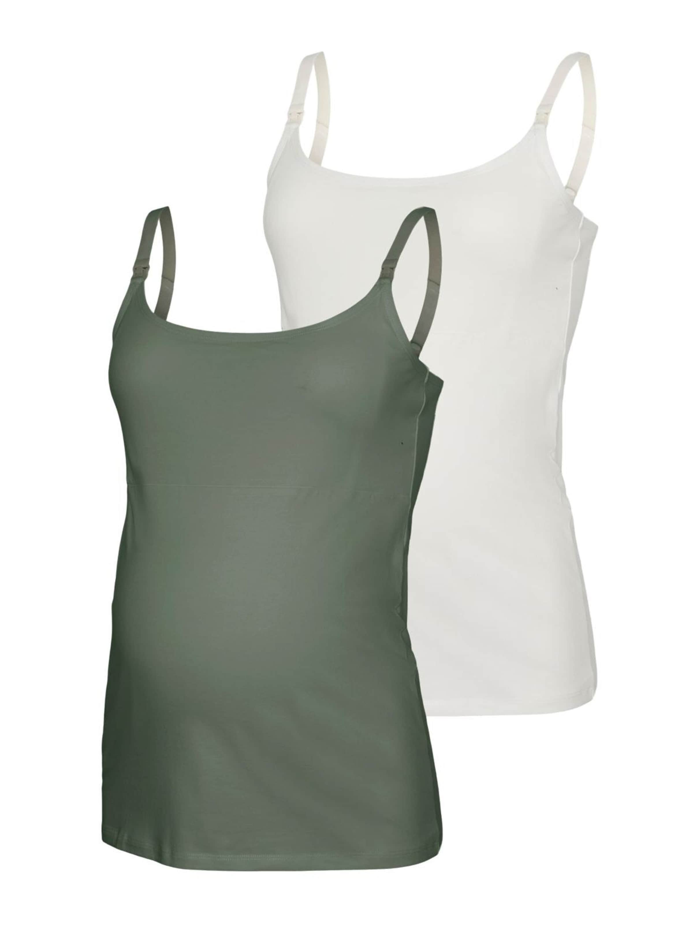 Top 'MLKerrie' di MAMALICIOUS in verde: frontale