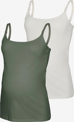 Top 'MLKerrie' di MAMALICIOUS in verde: frontale