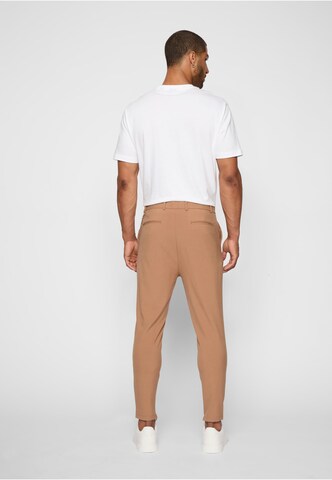 2Y Premium Slimfit Hose in Braun