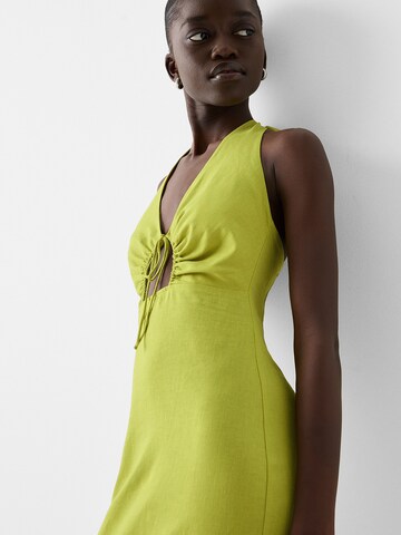 Bershka Dress in Green
