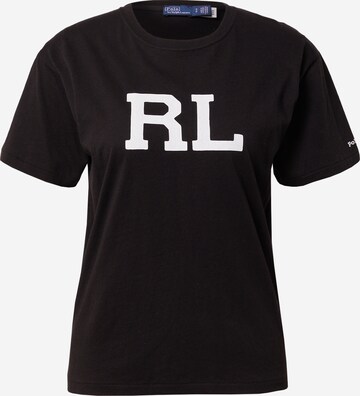 Polo Ralph Lauren - Camisa 'PRIDE' em preto: frente