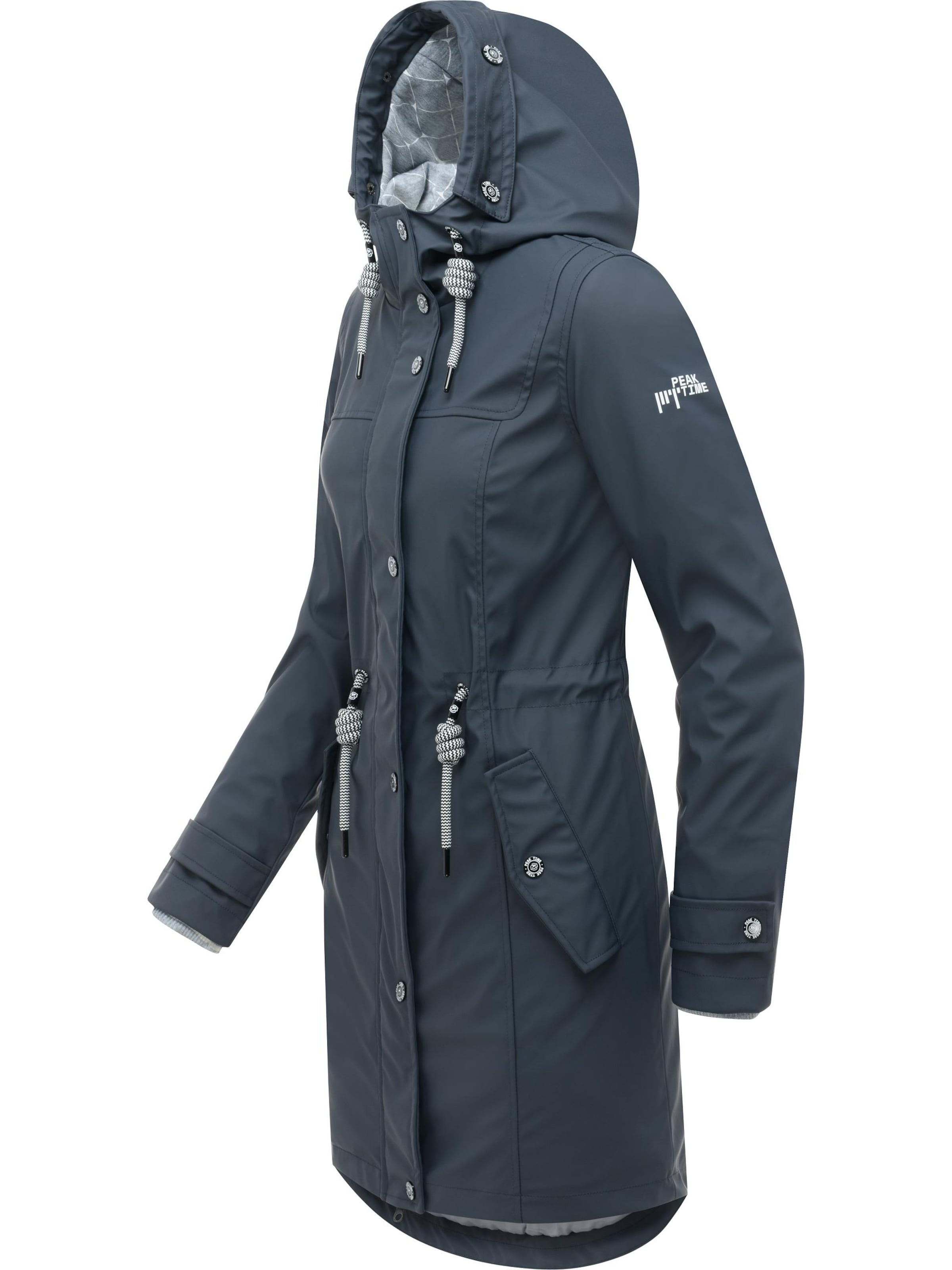 Manteau fonctionnel Peak Time en bleu