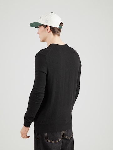 La Martina - Jersey en negro: atrás