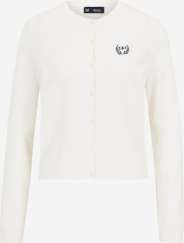 Gap Petite Neuletakki värissä valkoinen: etupuoli