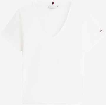 balta TOMMY HILFIGER Marškinėliai: priekis