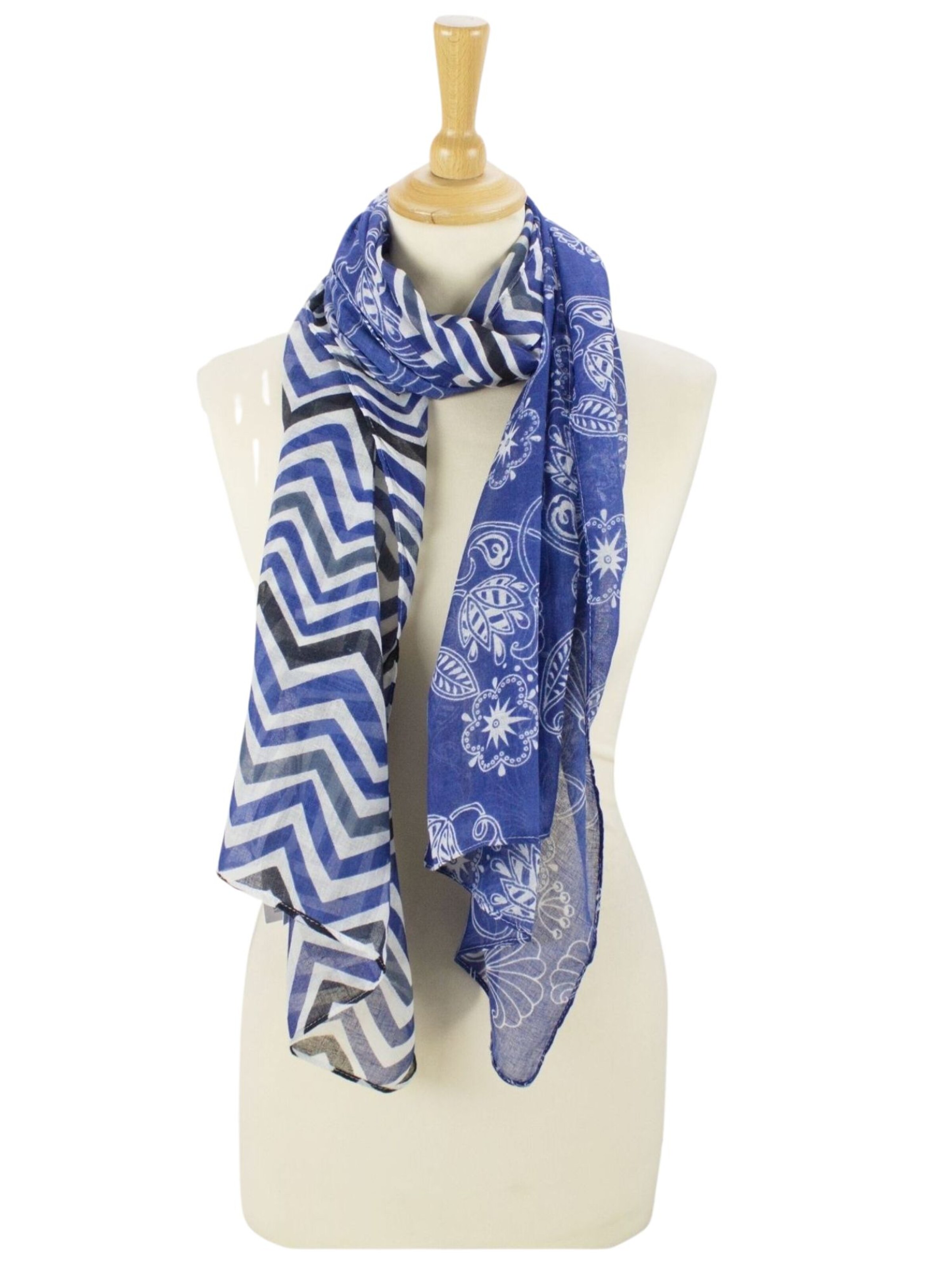 Sunsa Scarf 'Sunsa' in Blue