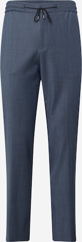 HUGO Red - regular Pantalón chino 'HOWARD231X' en azul: frente