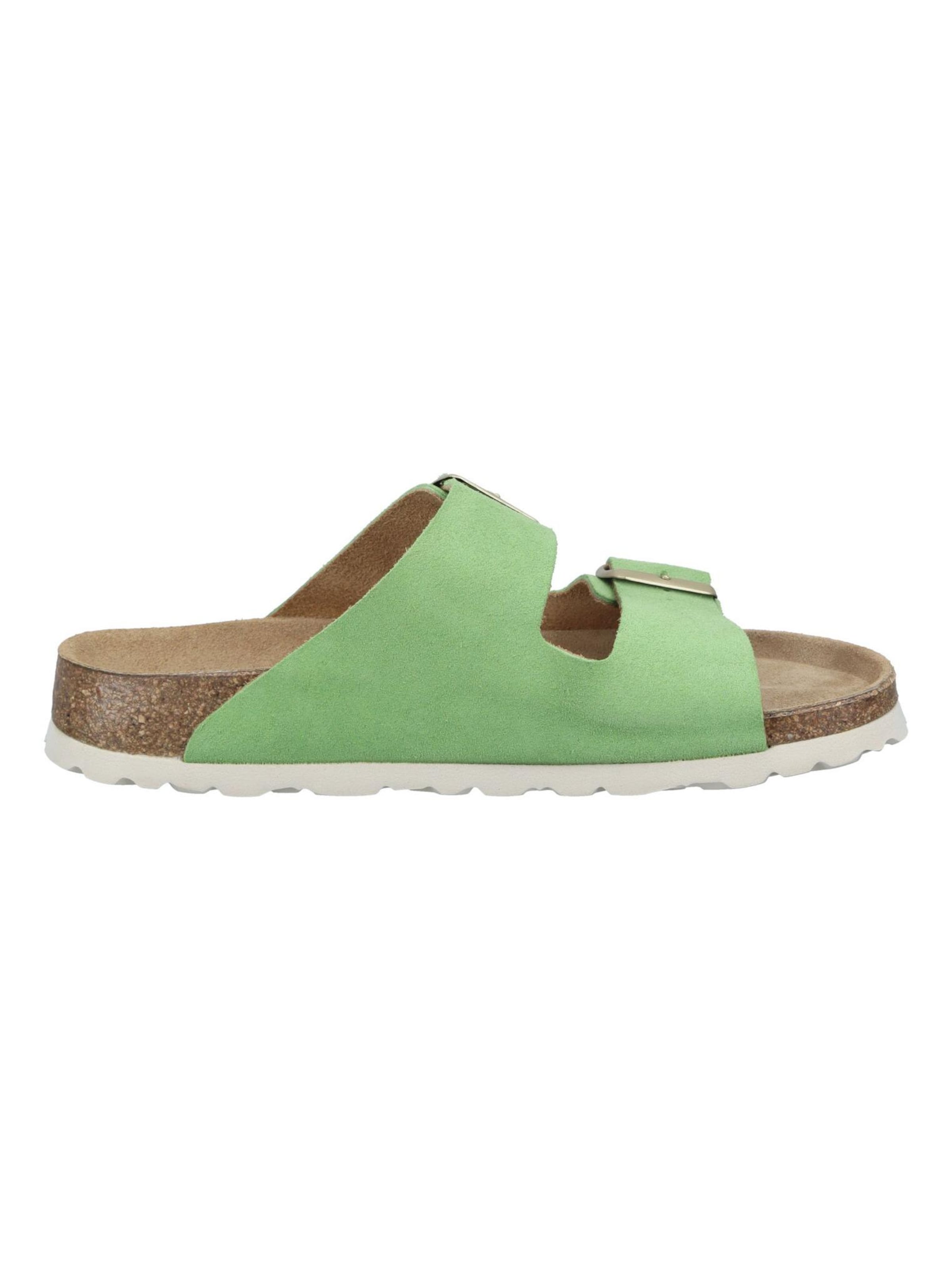 DR. BRINKMANN Mules 'BONILLO' in Green