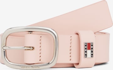 Ceinture Tommy Jeans en rose : devant