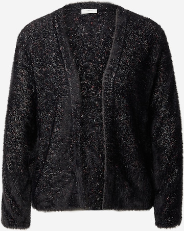 s.Oliver BLACK LABEL Knit Cardigan in Black: front