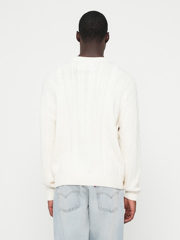 HOLLISTER Pulóver - fehér