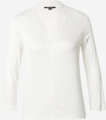 COMMA - Blusa en blanco: frente