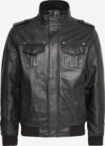 Giacca di mezza stagione 'Camash' di !Solid in nero: frontale