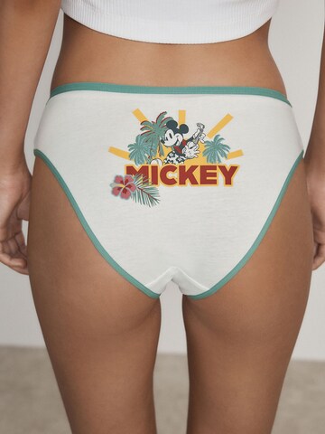 Next Slip 'Mickey Mouse' in Weiß: Vorderseite