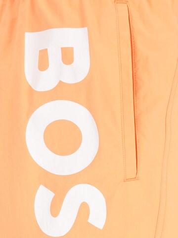 BOSS Board Shorts 'Octopus' in Orange