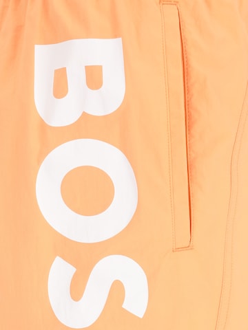 BOSS Swimming shorts 'Octopus' in Orange