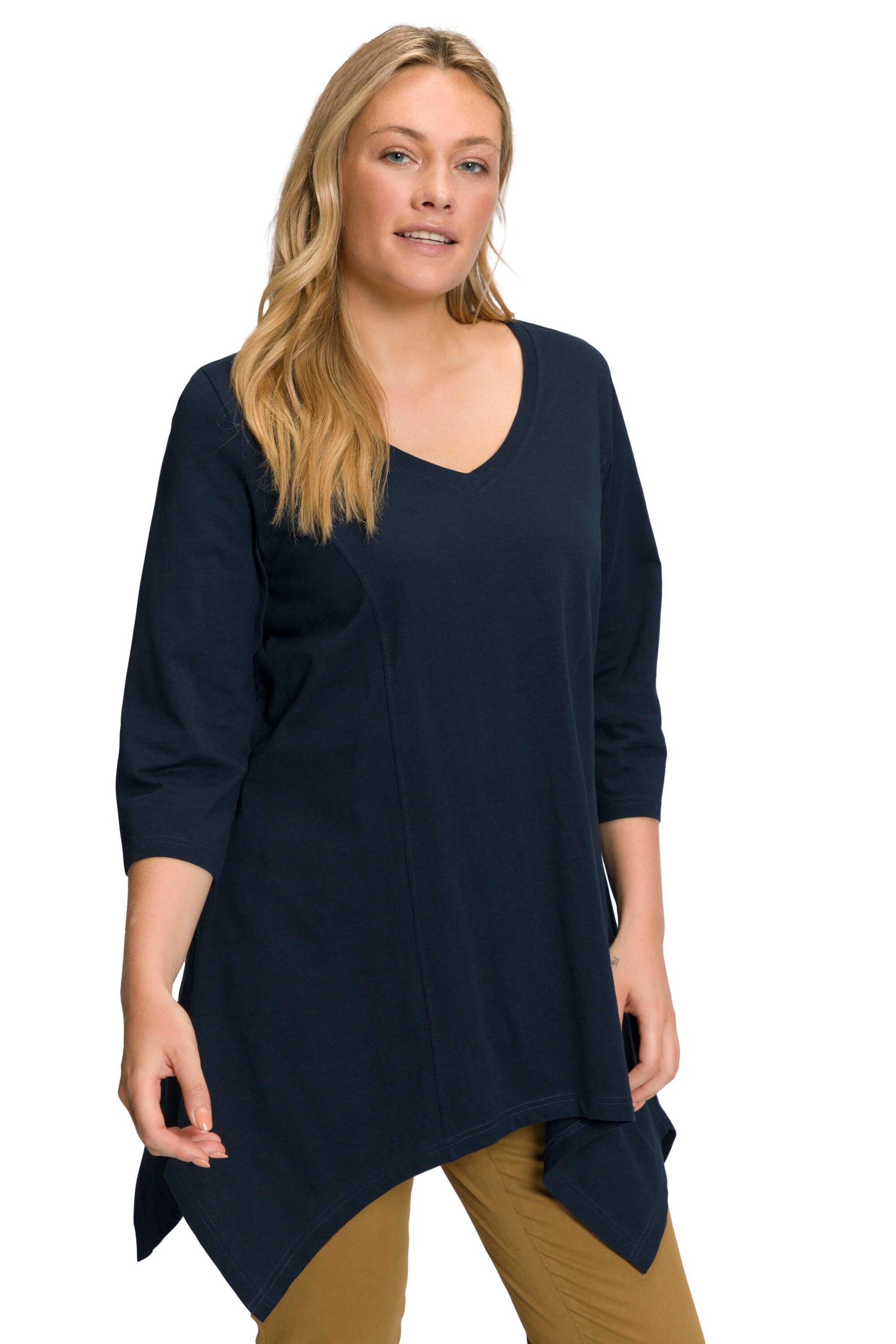 Ulla Popken Shirt in Blue: front