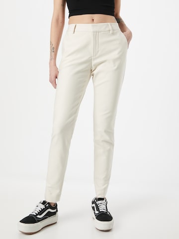 MOS MOSH Liibuv Chino-püksid, värv valge: eest vaates