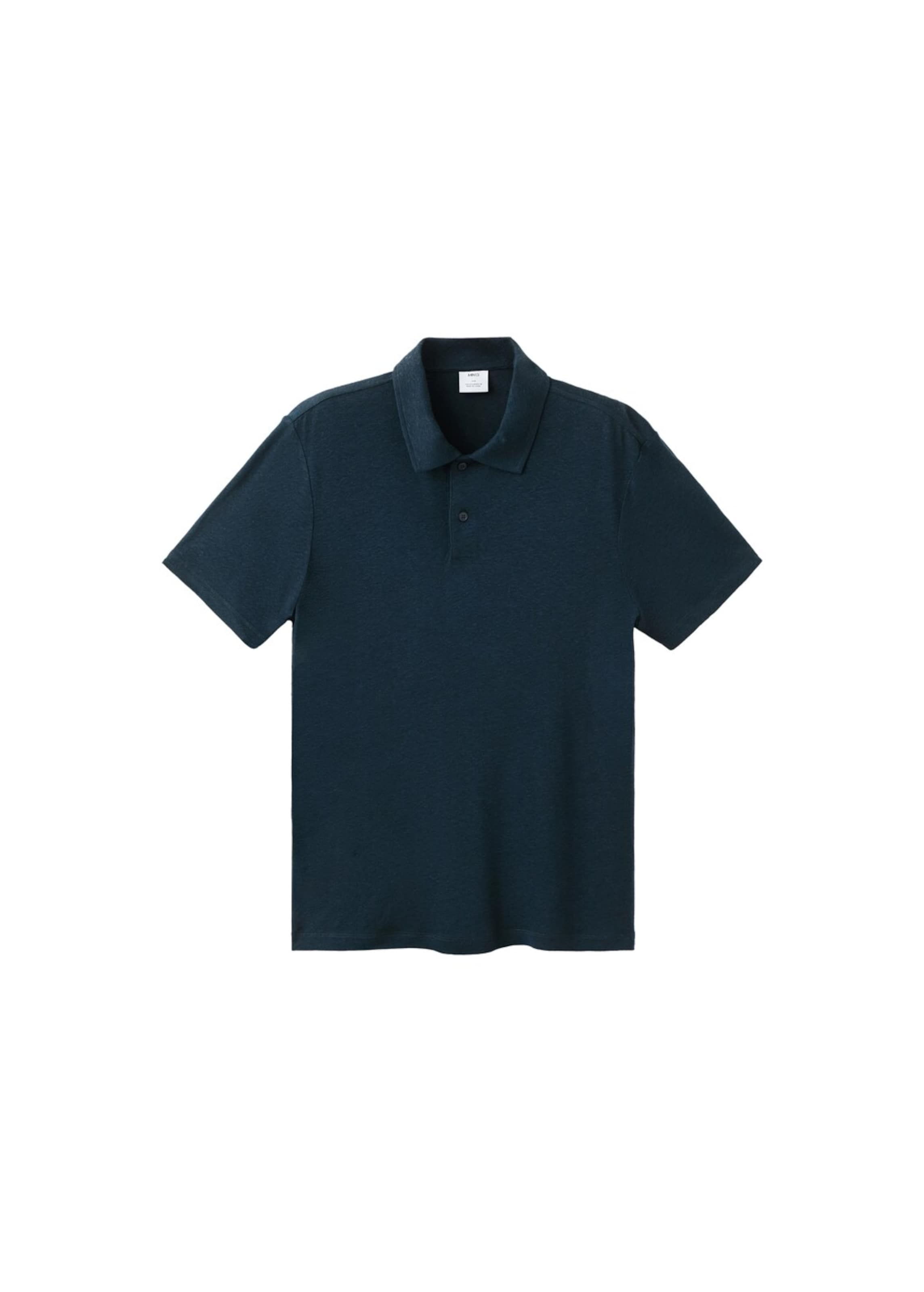 MANGO MAN Poloshirt 'Amberes' in Blau: Vorderseite