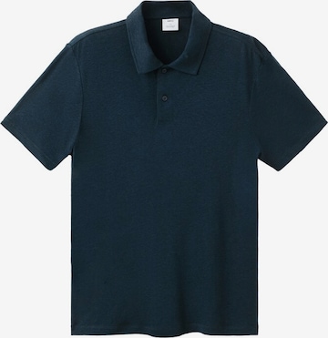 MANGO MAN Poloshirt 'Amberes' in Blau: Vorderseite