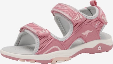 KangaROOS Sandale in Pink: Vorderseite