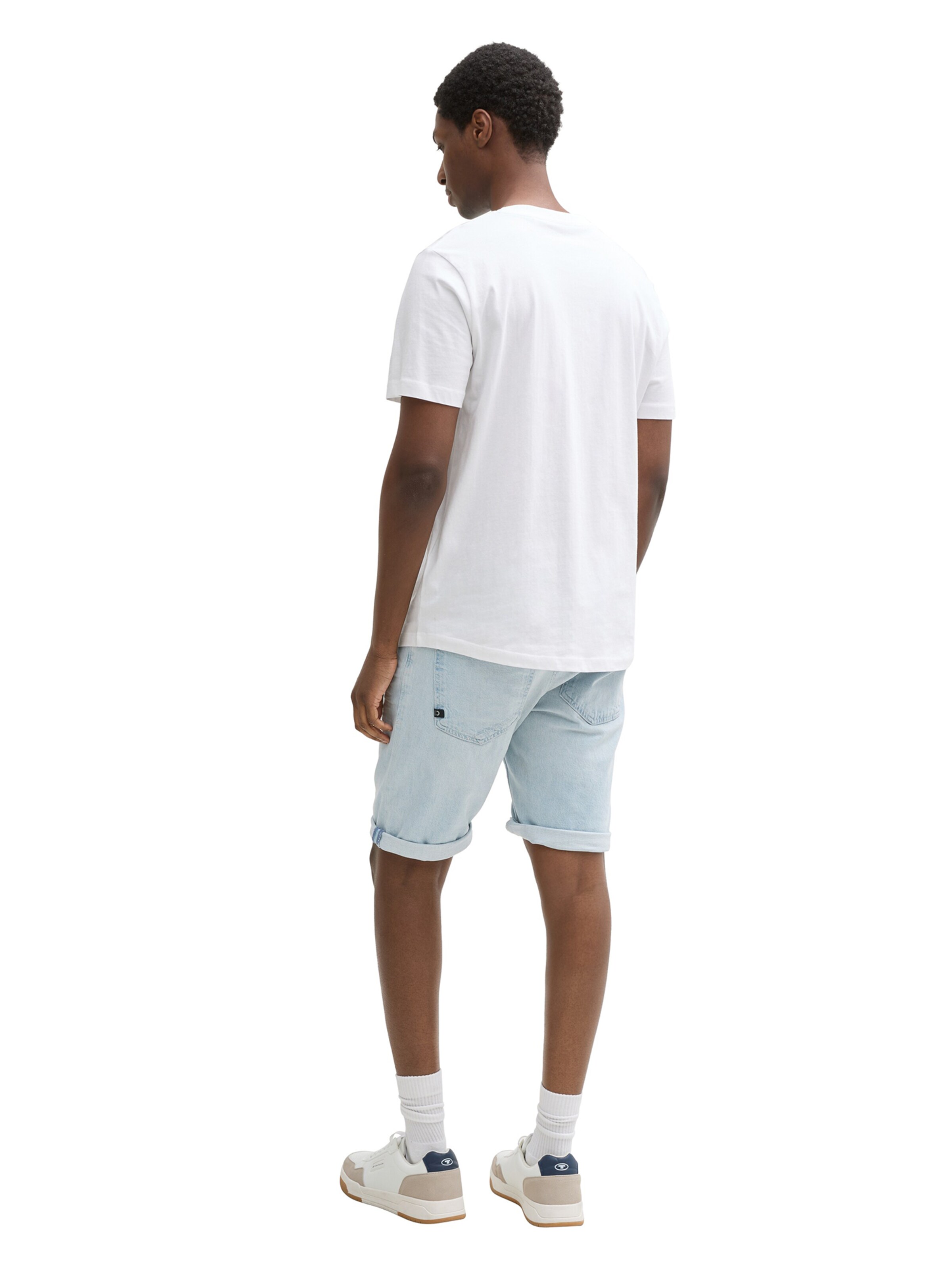 Coupe slim Jean 'PIERS' TOM TAILOR DENIM en bleu