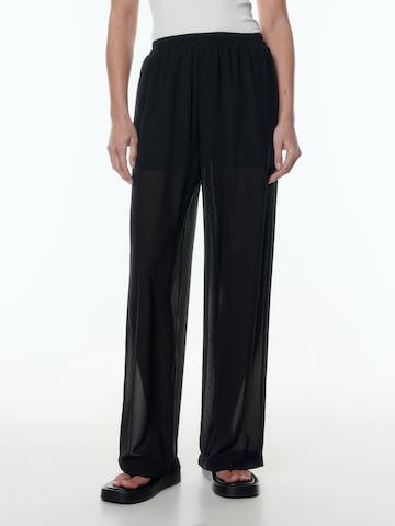 EDITED Wide leg Pants 'Helga' in Black: front