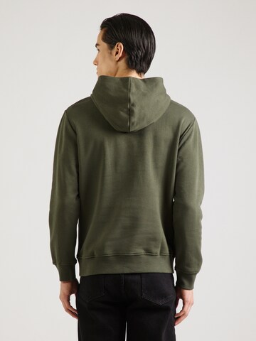 Pepe Jeans Zip-Up Hoodie in Green: back