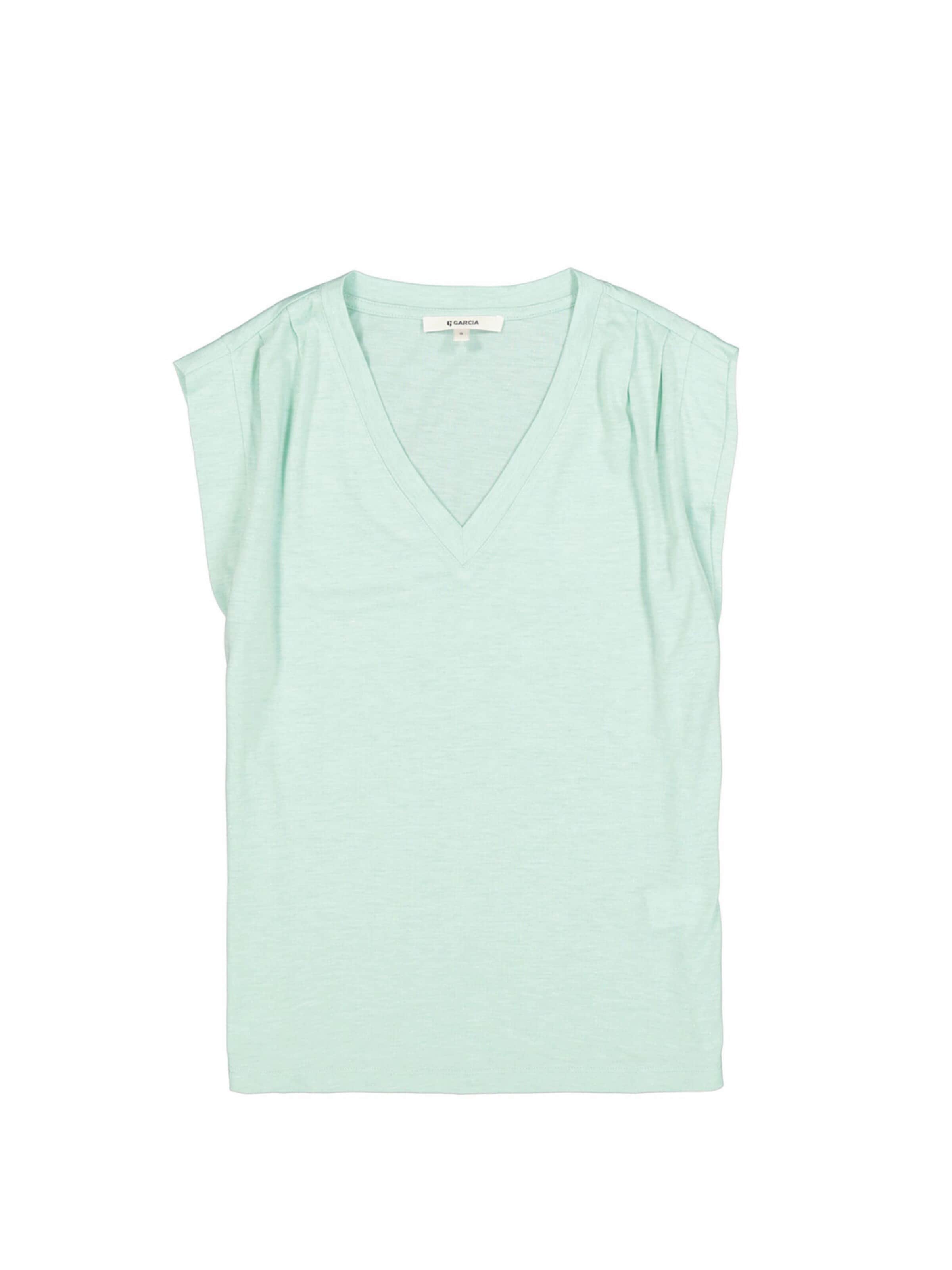 T-shirt 'Garcia - Dames t-shirt' GARCIA en vert : devant