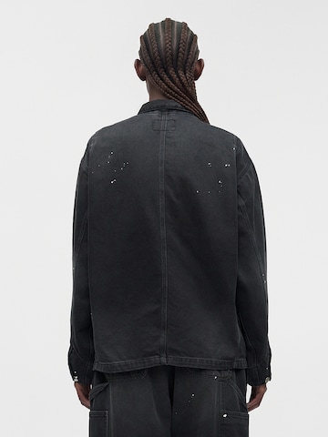 Carhartt WIP Prehodna jakna 'Michigan' | črna barva