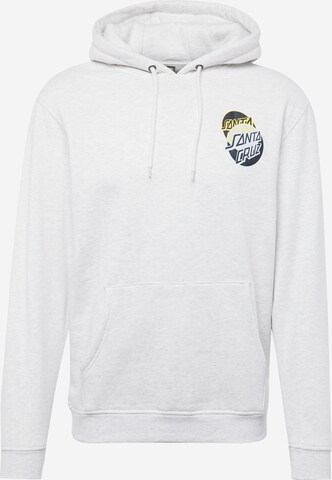 Santa Cruz Sweatshirt 'Dissect' in Grey: front