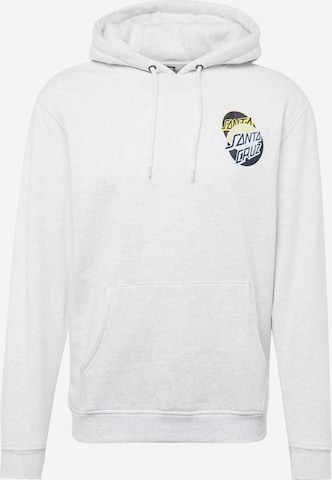 Santa Cruz Sweatshirt 'Dissect' i grå: forside