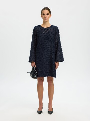 Robe SELECTED en bleu
