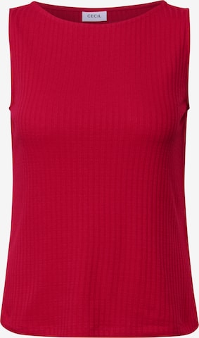 CECIL Top in Red: front