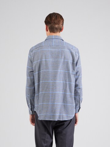 TOMMY HILFIGER Comfort fit Overhemd in Blauw