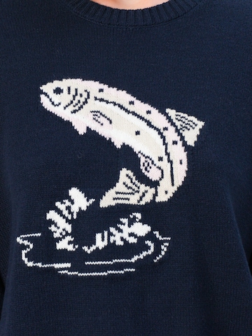HOLLISTER Пуловер в синьо