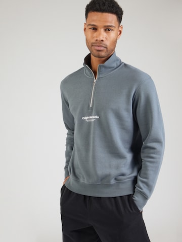 JACK & JONES Sweatshirt 'JORVesterbro' i grå: framsida