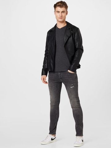 JACK & JONES Trui 'Emil' in Grijs