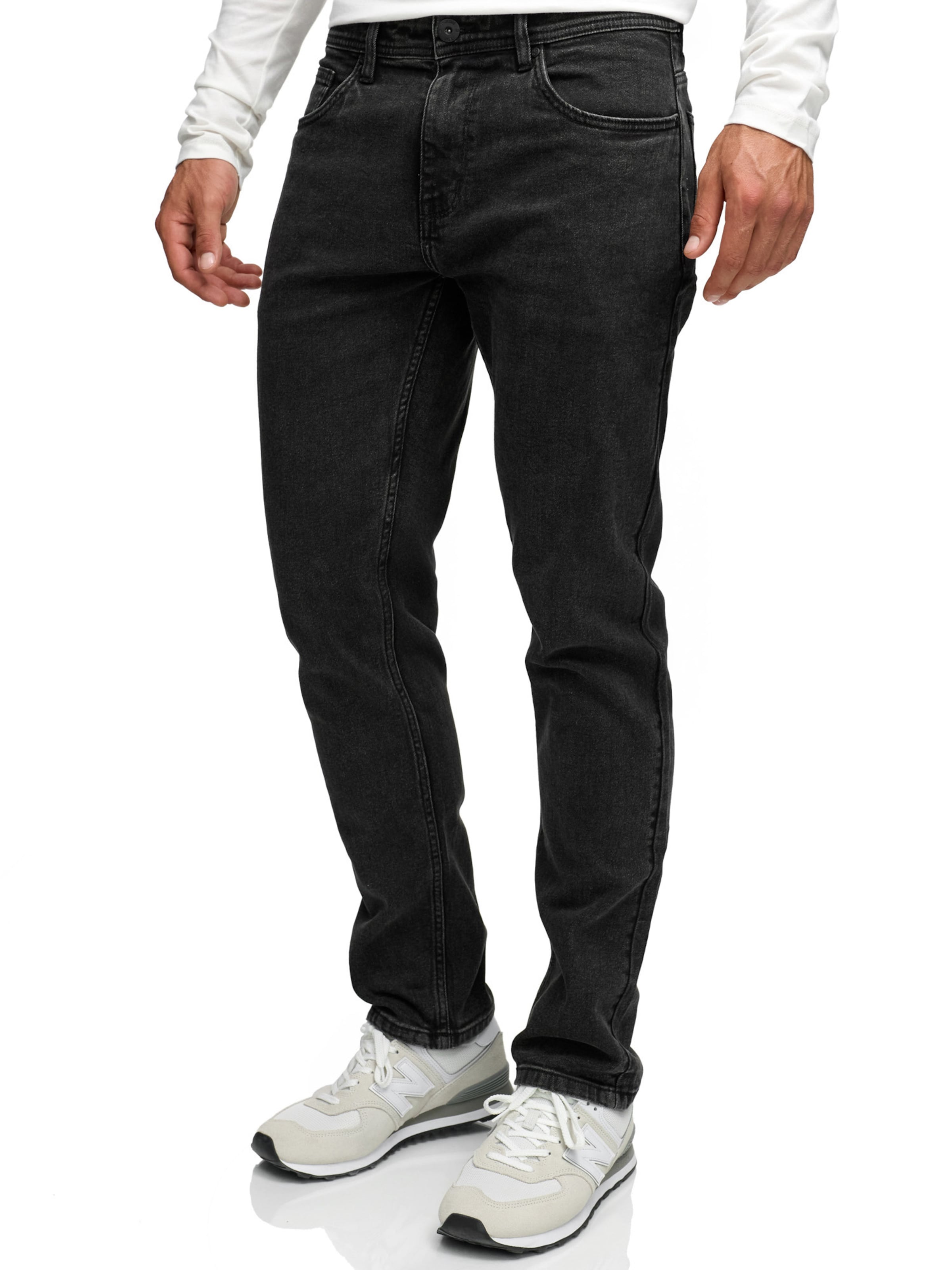 INDICODE JEANS Regular Jeans in Schwarz