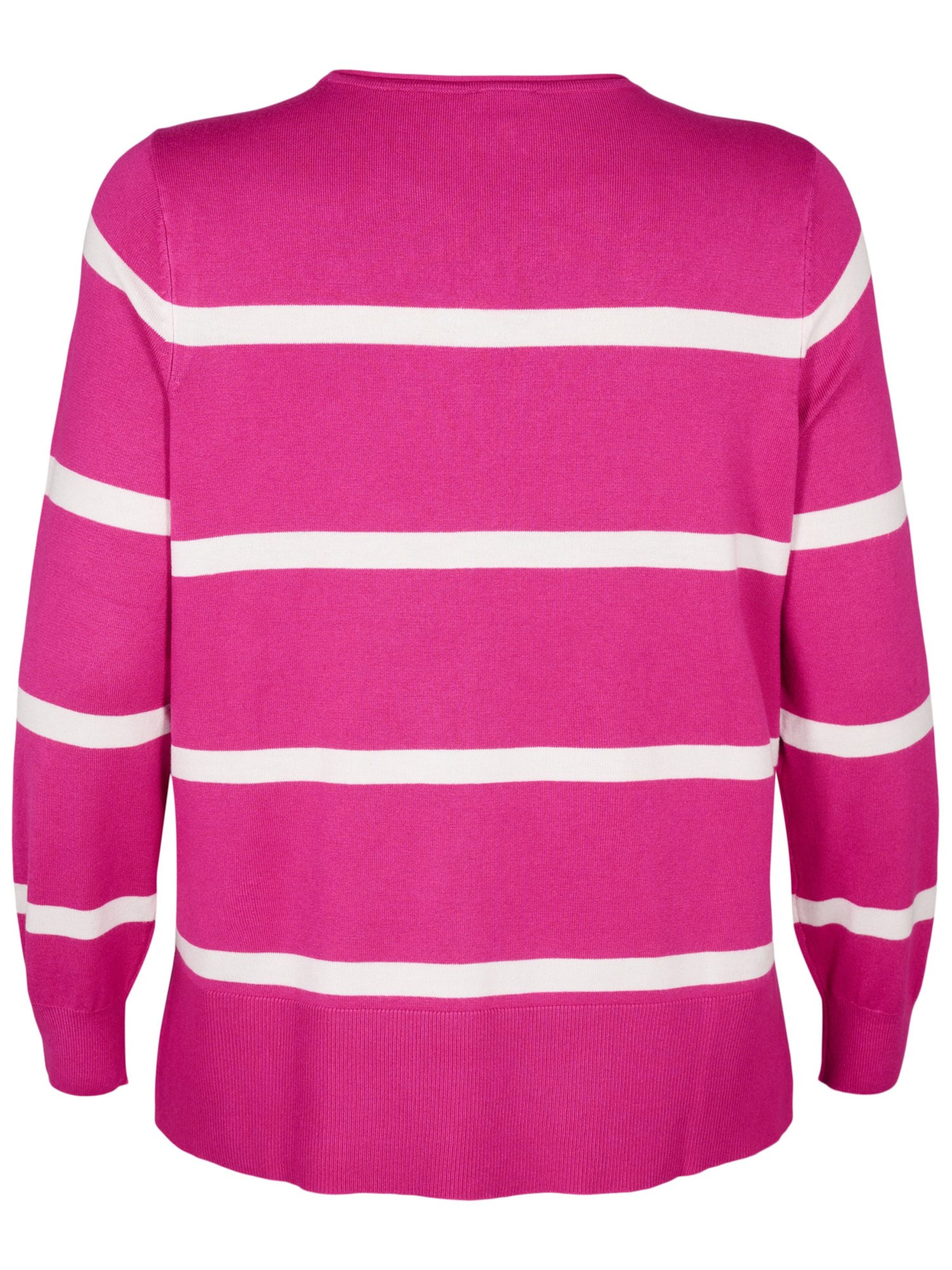 Zizzi Pullover 'Cacarrie' in Pink