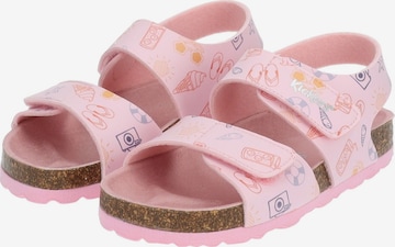 Sandalo di Kickers in rosa