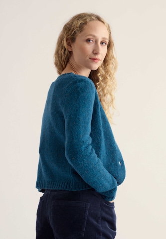 Cardigan ' Dawson Pick ' Seasalt Cornwall en bleu