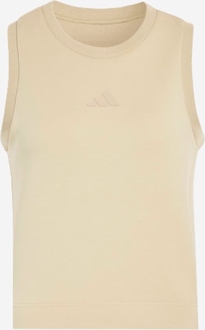 ADIDAS SPORTSWEAR Top 'ALL SZN' | bež barva: sprednja stran