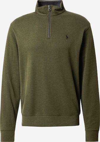Polo Ralph Lauren Суичър в зелено: отпред
