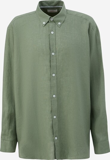 s.Oliver Men Big Sizes Button Up Shirt in Green, Item view