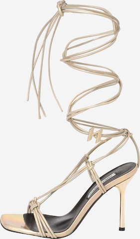Karl Lagerfeld Sandals 'GALA' in Gold