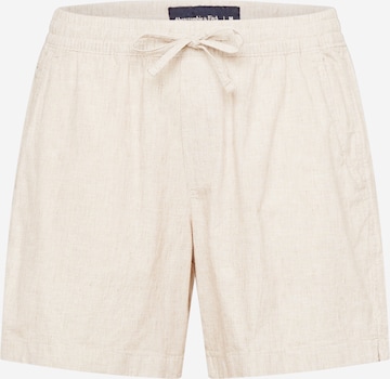 Abercrombie & Fitch Loosefit Bukser i brun: forside