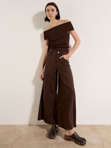 Loosefit Jean Apricot en marron