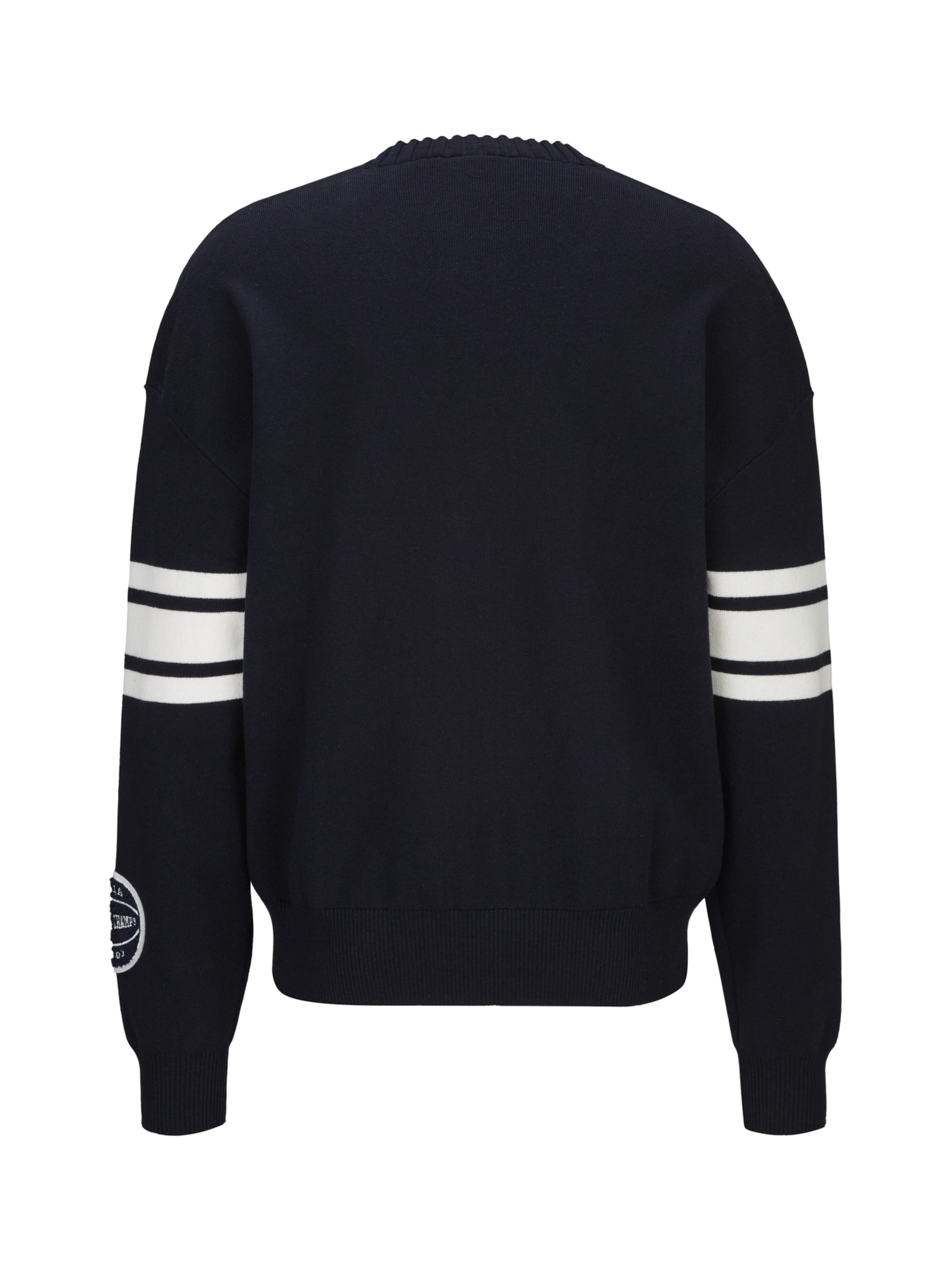 19V69 ITALIA Strickjacke 'Aldo College' in Blau