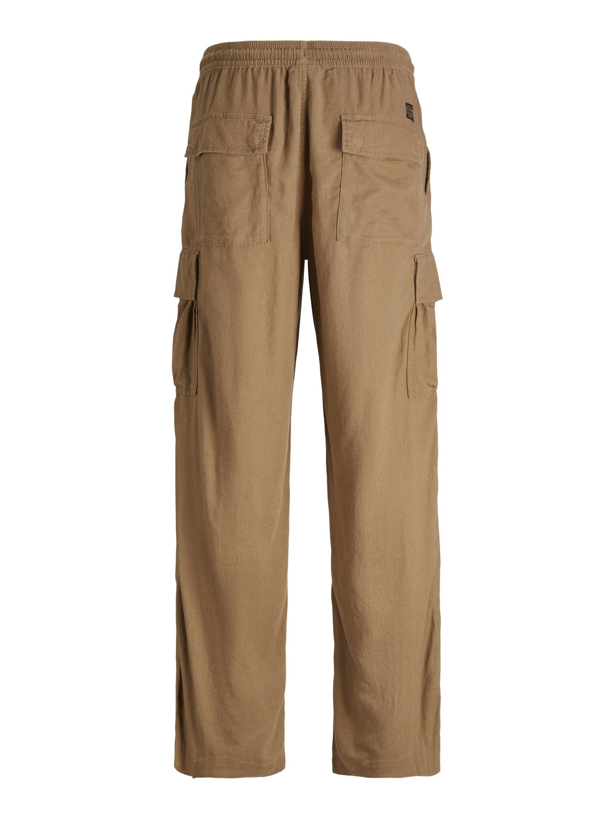 Loosefit Pantalon cargo JACK & JONES en marron
